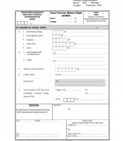 Buku Setoran Bukan Pajak (SSBP) folio